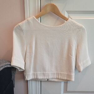 Elegant But Casual White Women's Top